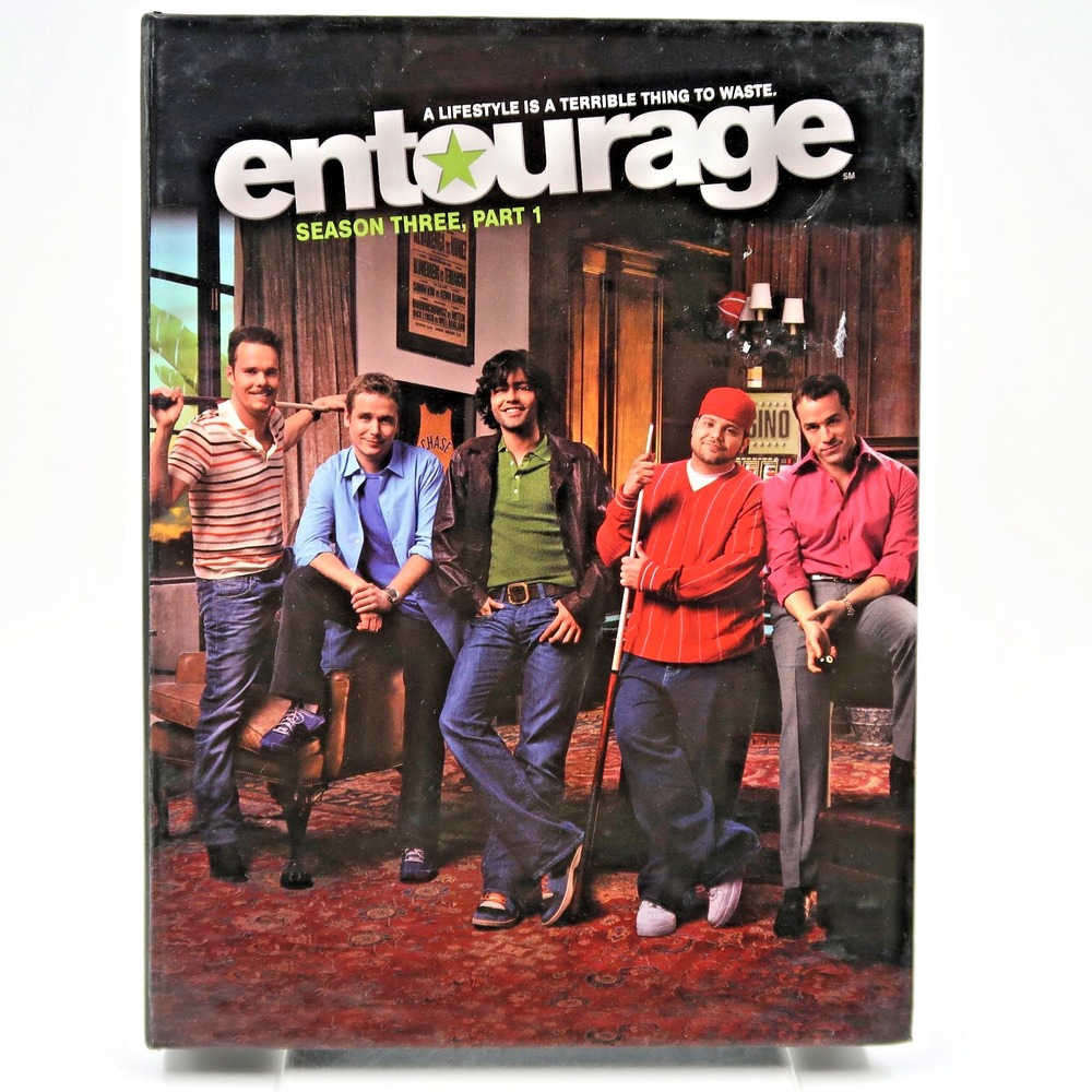 Entourage Season 3 Part 1 DVD 2007 3-Disc Set Adrian Grenier Jeremy Piven HBO